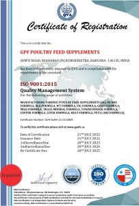 GPF Certificate of Registration